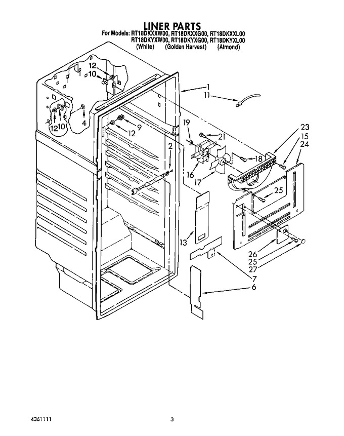 Diagram for RT18DKXXW00