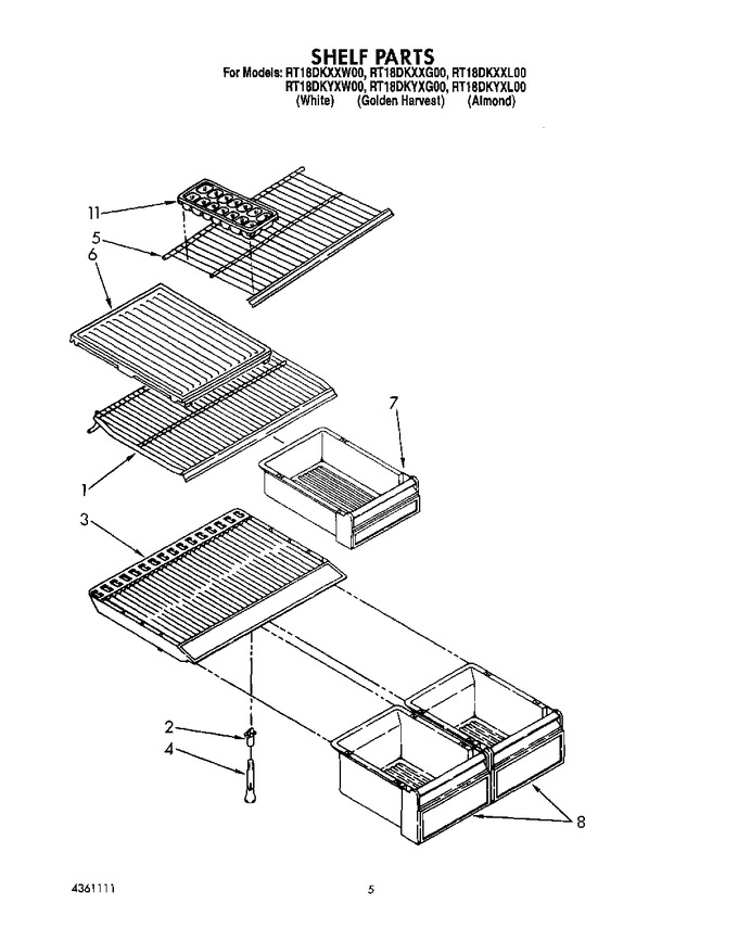 Diagram for RT18DKXXW00