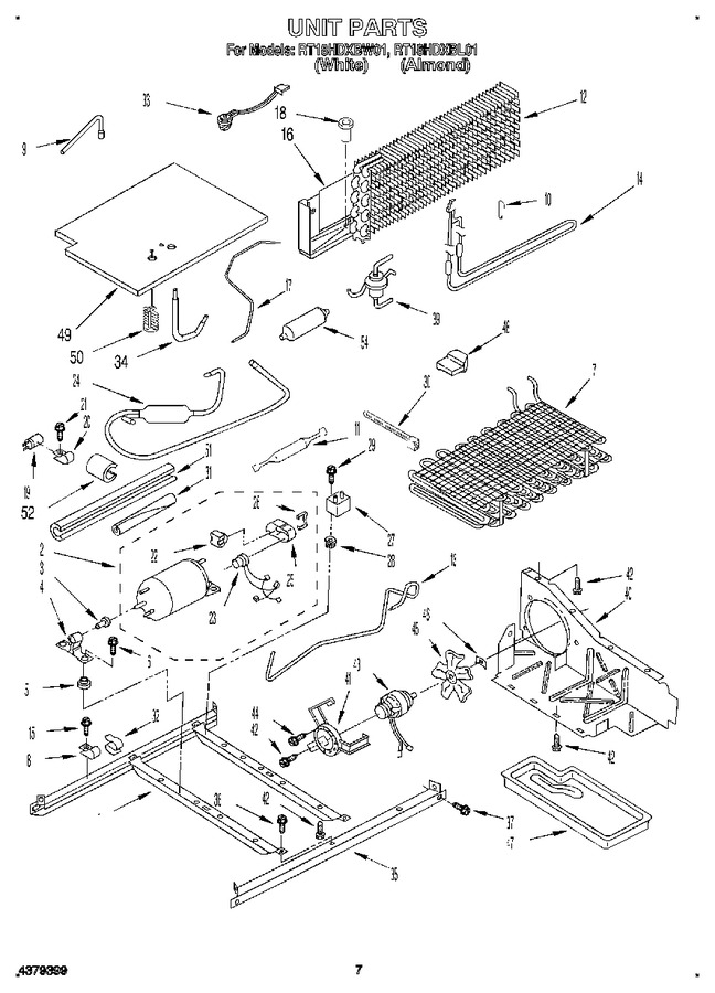 Diagram for RT18HDXBL01
