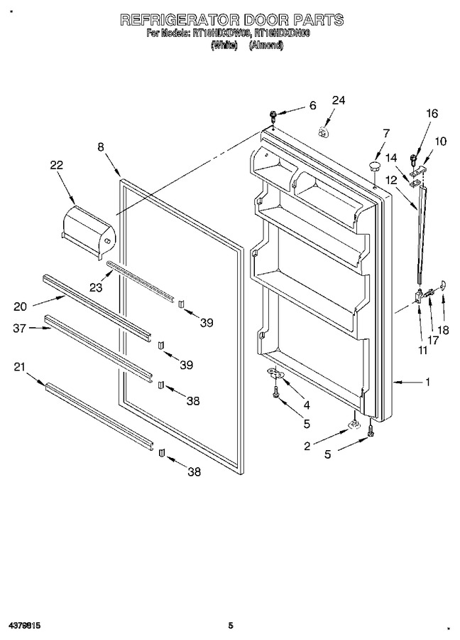 Diagram for RT18HDXDW00