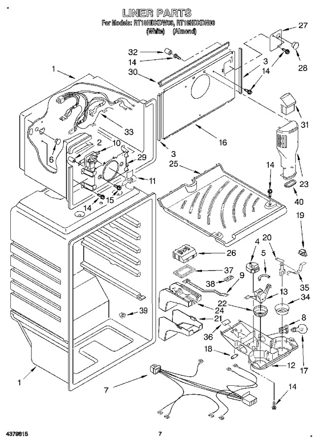 Diagram for RT18HDXDW00