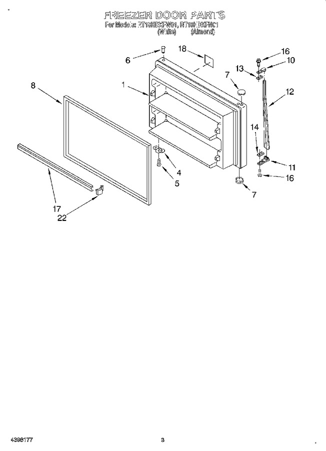 Diagram for RT18HDXFW01