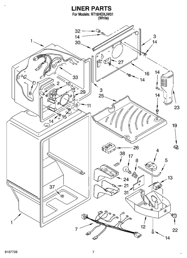 Diagram for RT18HDXJW01