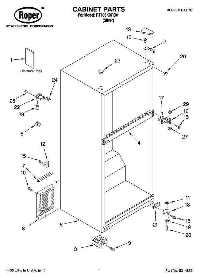 Diagram for RT18SKXRD01