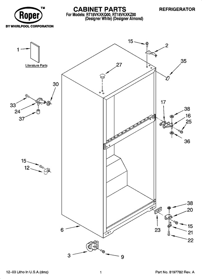 Diagram for RT18VKXKZ00
