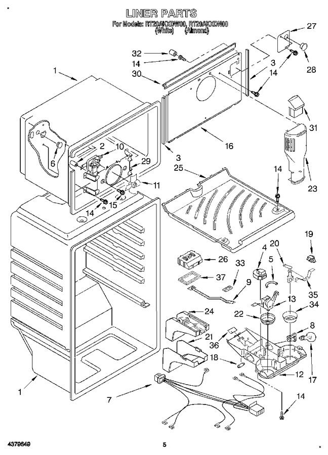 Diagram for RT20AKXDW00