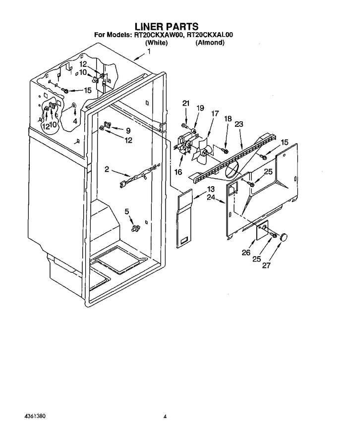Diagram for RT20CKXAL00