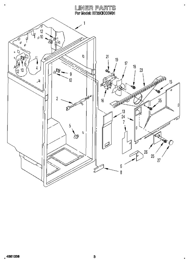 Diagram for RT20CKXXW01