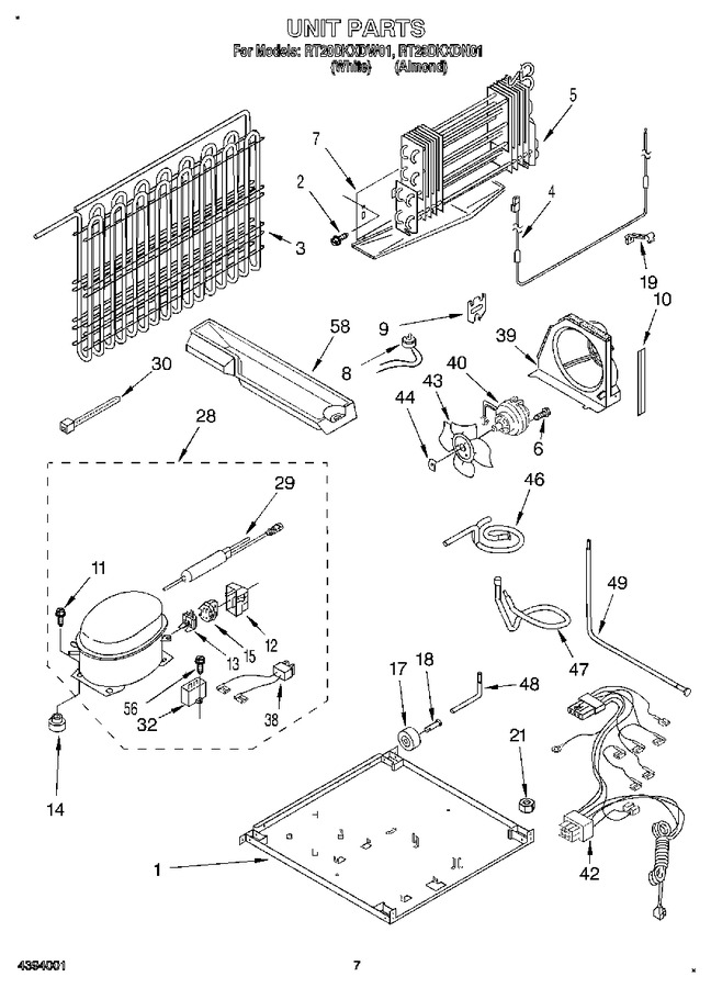 Diagram for RT20DKXDW01