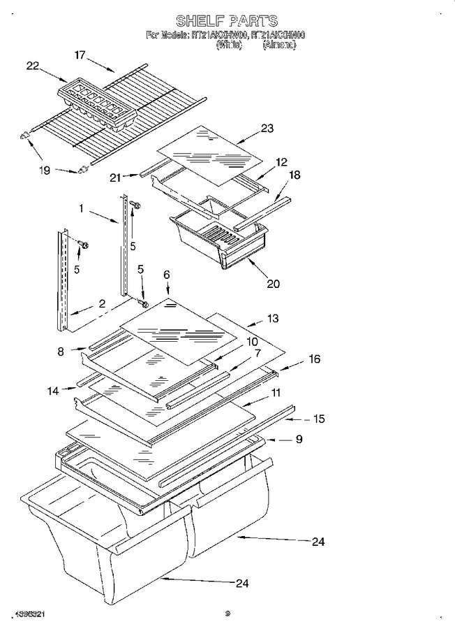 Diagram for RT21AKXHW00
