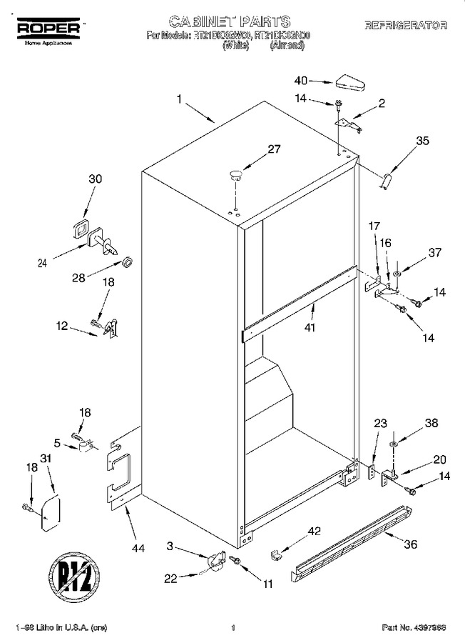 Diagram for RT21DKXGW00