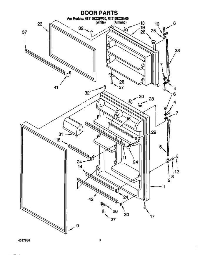 Diagram for RT21DKXGW00