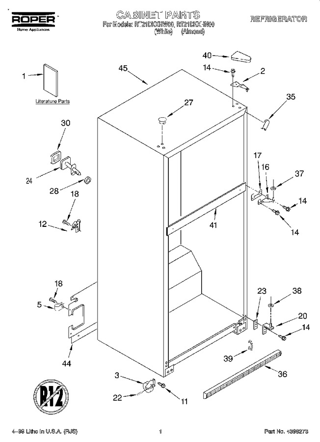 Diagram for RT21DKXHW00