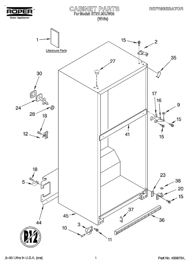 Diagram for RT21LMXJW00