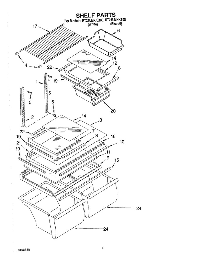 Diagram for RT21LMXKT08
