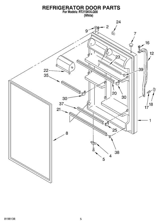 Diagram for RT21SKXLQ00