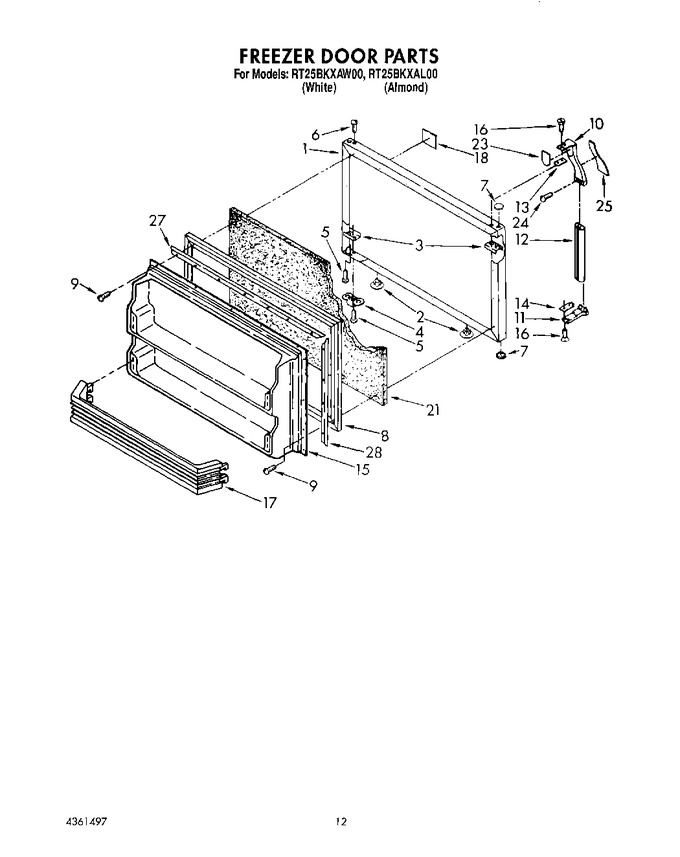 Diagram for RT25BKXAL00