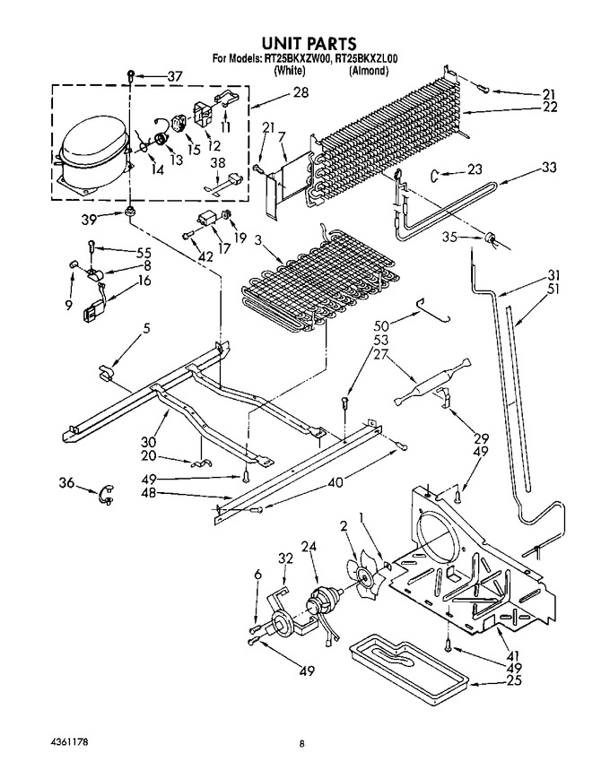 Diagram for RT25BKXZW00