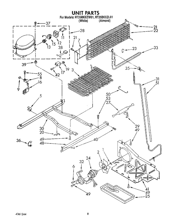 Diagram for RT25BKXZW01