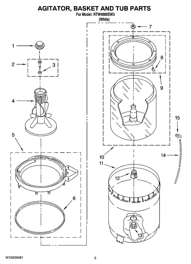 Diagram for RTW4000SW3