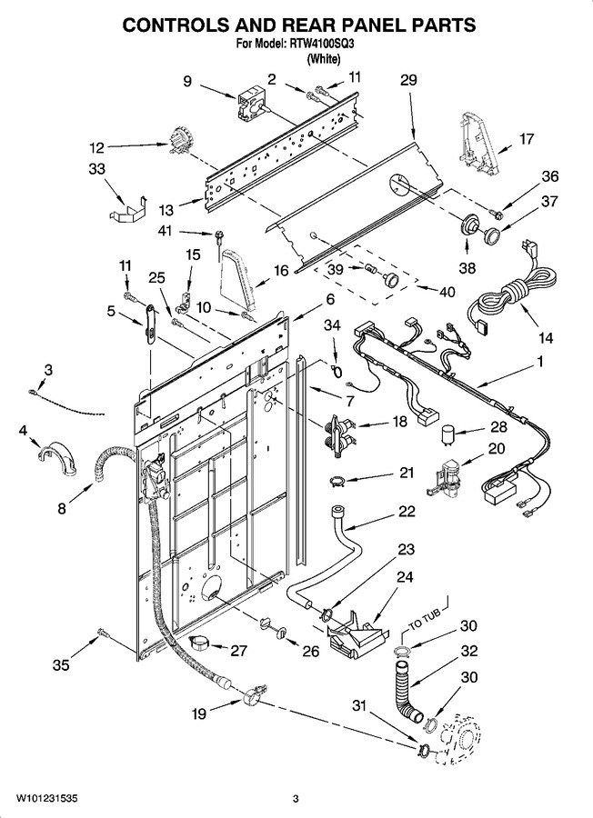 Diagram for RTW4100SQ3