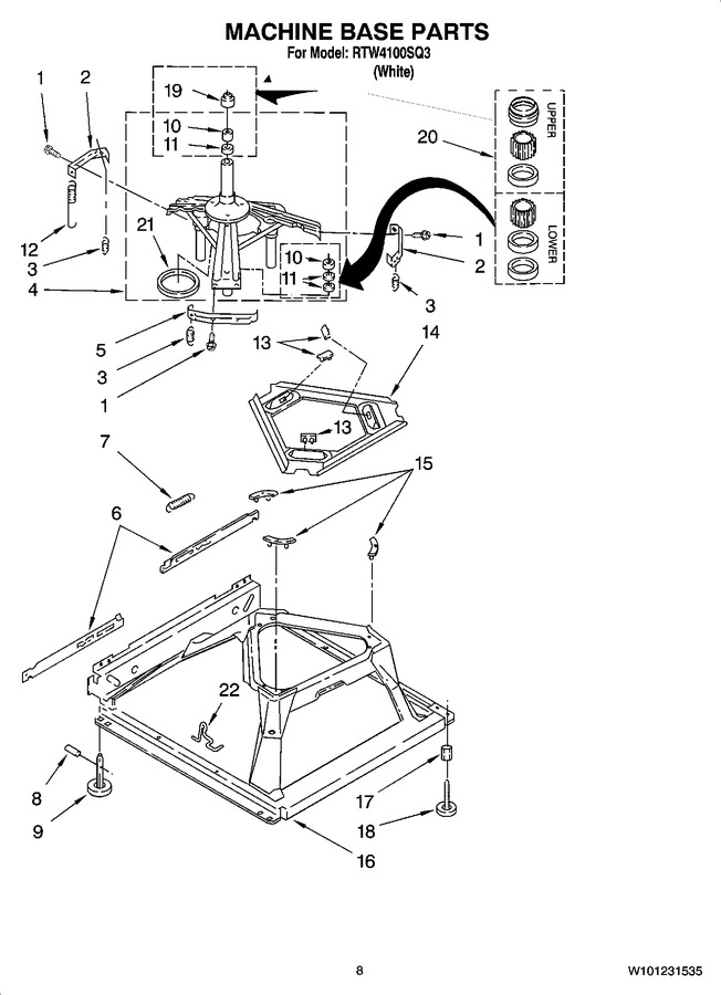 Diagram for RTW4100SQ3