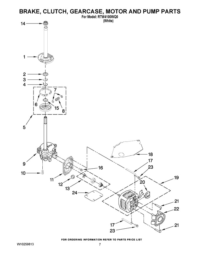 Diagram for RTW4100WQ0