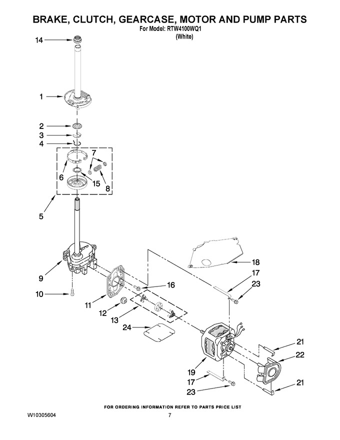 Diagram for RTW4100WQ1