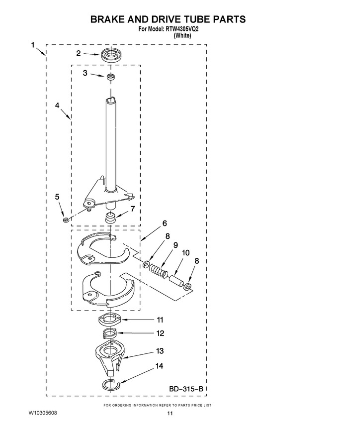 Diagram for RTW4305VQ2