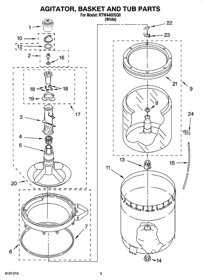 Diagram for RTW4400SQ0