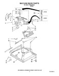 Diagram for 05 - Machine Base Parts