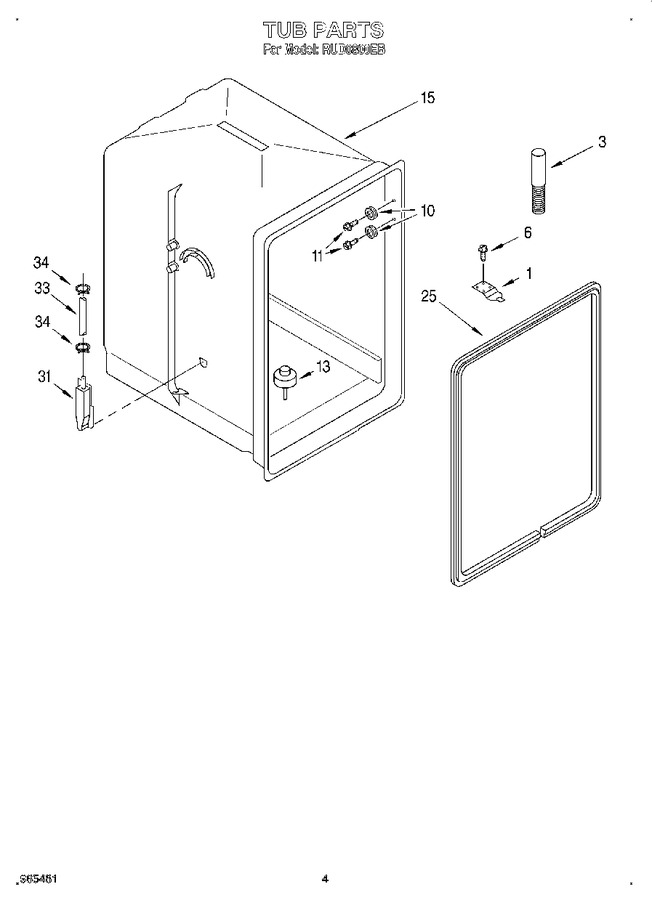Diagram for RUD0800EB