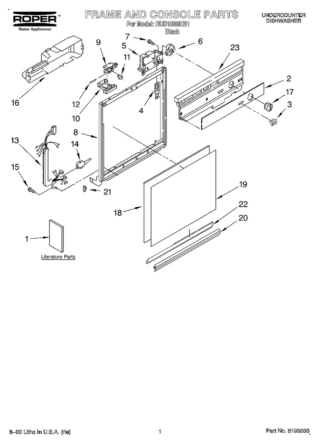 Diagram for RUD1000HB1