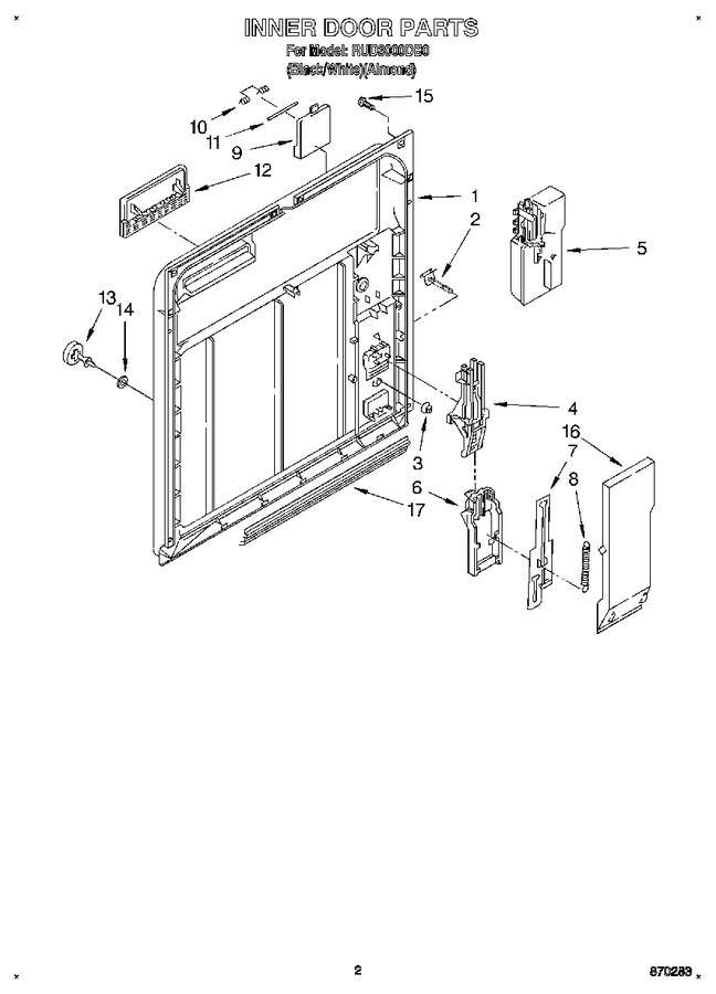 Diagram for RUD3000DB0