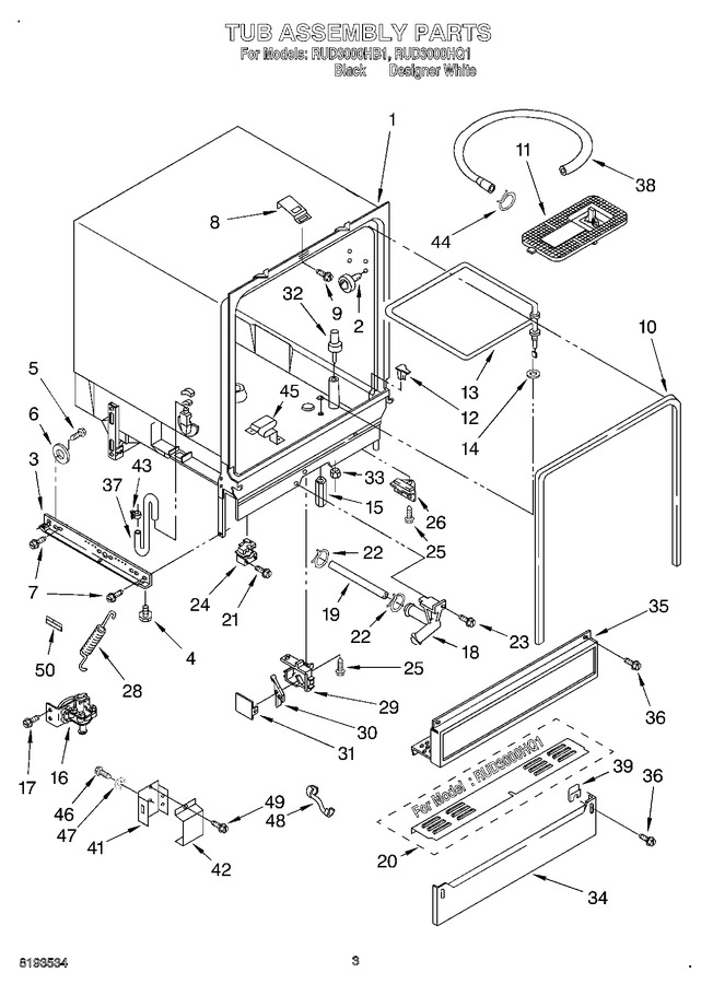 Diagram for RUD3000HQ1