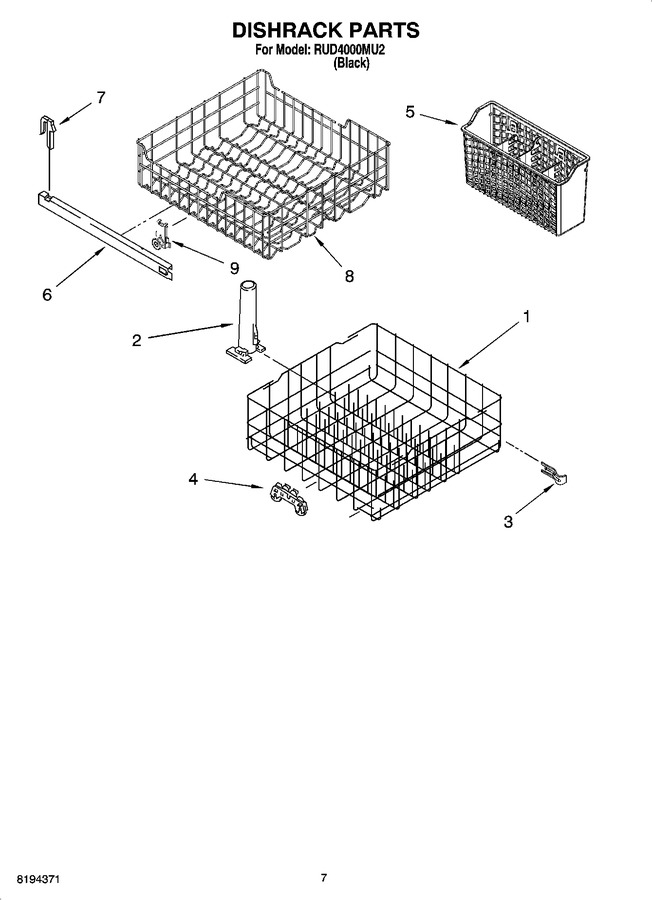 Diagram for RUD4000MU2