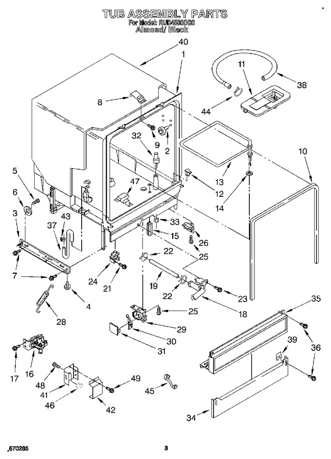 Diagram for RUD4500DB0