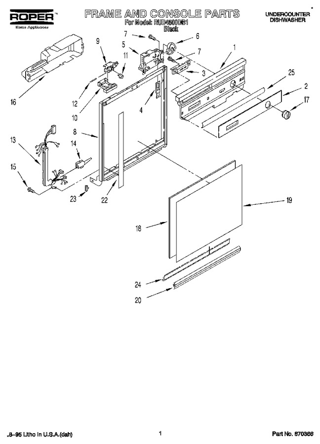 Diagram for RUD4500DB1