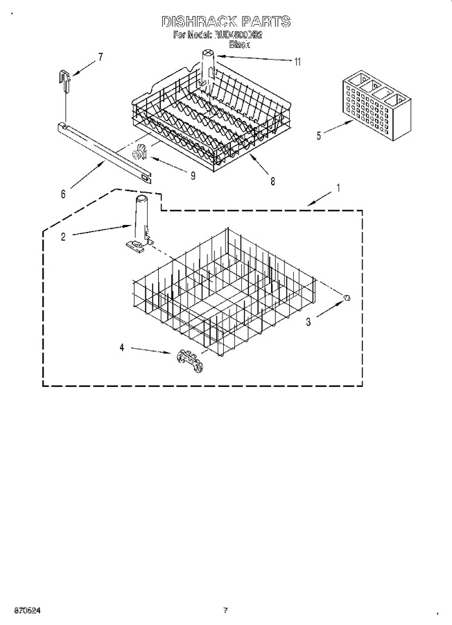 Diagram for RUD4500DB2