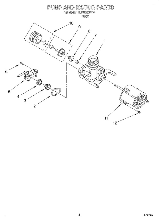 Diagram for RUD4500DB4