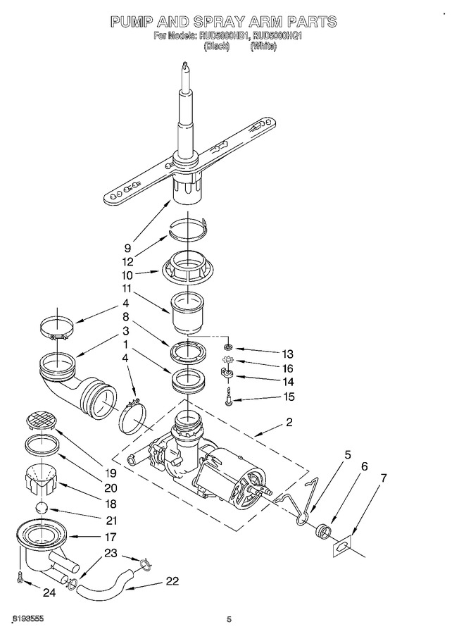 Diagram for RUD5000HB1