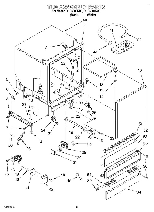 Diagram for RUD5000KB0