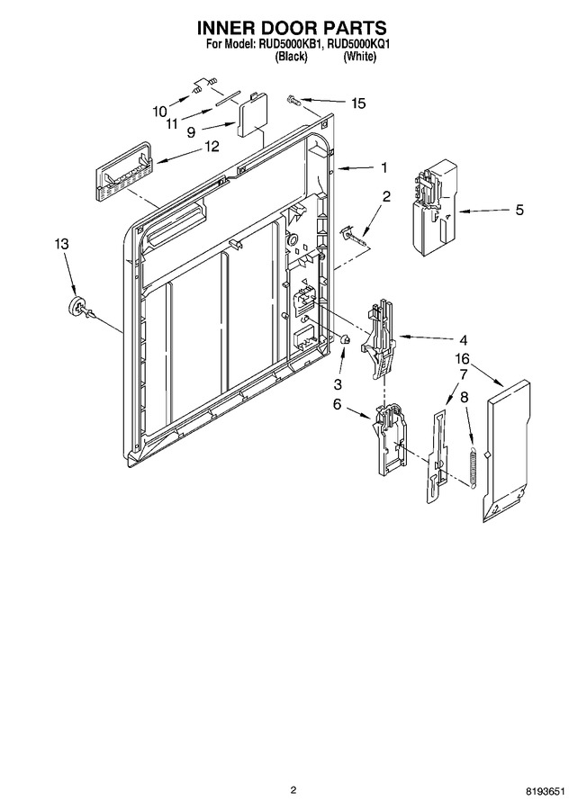 Diagram for RUD5000KQ1