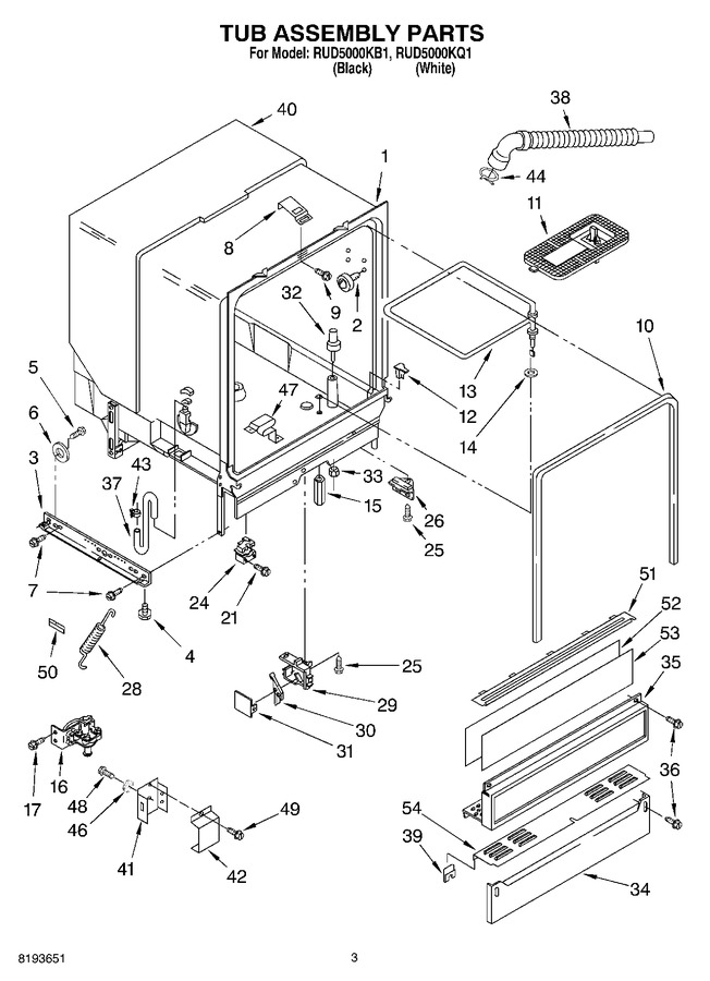 Diagram for RUD5000KQ1