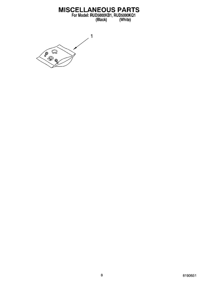 Diagram for RUD5000KB1