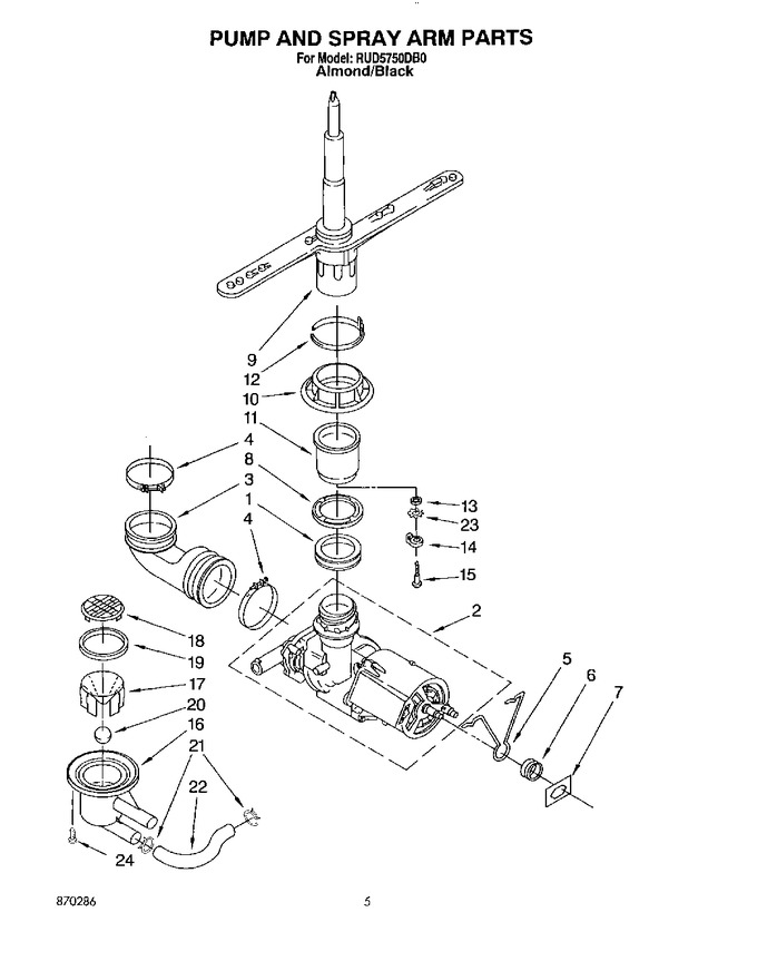 Diagram for RUD5750DB0