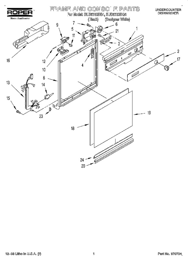 Diagram for RUD5750DQ4
