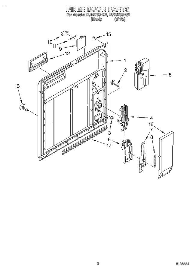 Diagram for RUD5750HB0