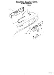 Diagram for 02 - Control Panel Parts
