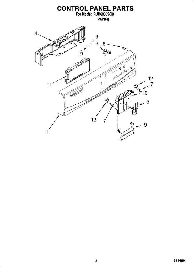 Diagram for RUD8000SQ0